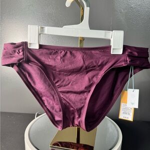 Kona Sol Burgundy Bikini Bottom